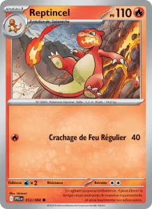 Carte Pokemon Reptincel 012/94 Flammes Fantasmagoriques