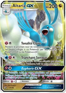 Carte Pokemon Altaria GX 41/70 Majesté Des Dragons