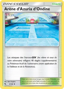 Carte Pokemon Arène d’Azuria d’Ondine 61/68 Destinées Occultes