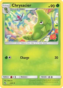 Carte Pokémon Chrysacier 2/68