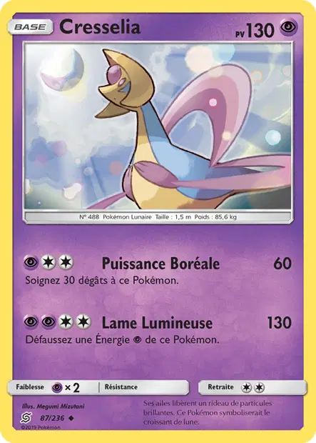 Scan HD carte Pokémon Cresselia 87/236 — Harmonie des Esprits