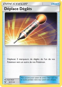 Carte Pokemon Déplace Dégâts 58/73 Légendes Brillantes