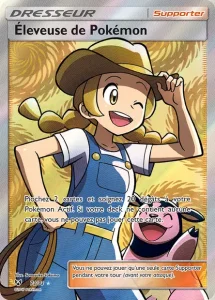 Carte Pokemon Éleveuse de Pokémon 73/73 Légendes Brillantes