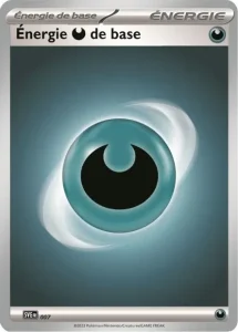 Carte Pokémon Énergie Obscurité 007/24