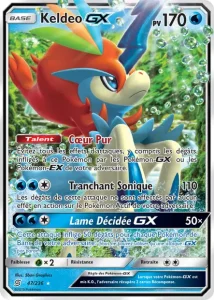 Carte Pokemon Keldeo GX 47/236 Harmonie des Esprits