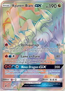 Carte Pokémon Kyurem Blanc GX 74 Majesté Des Dragons