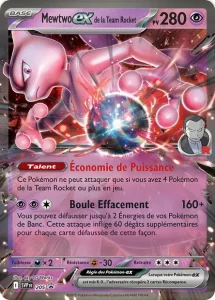Mewtwo-ex de la Team Rocket 205 — SVP Black Star Promos