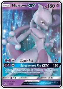 Carte Pokemon Mewtwo-GX 31/68 Destinées Occultes
