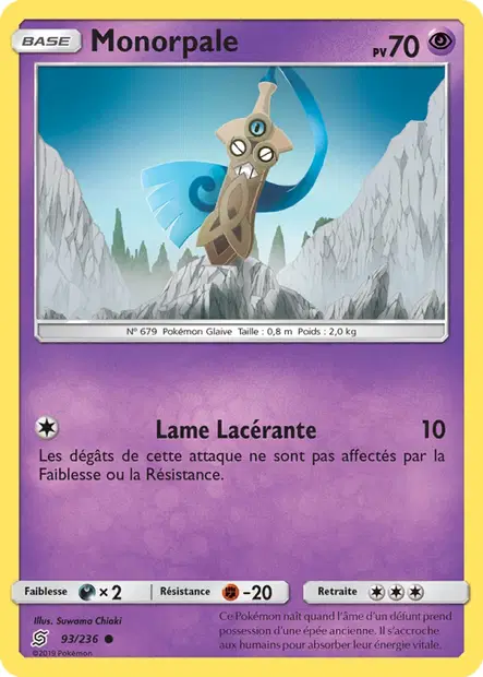 Scan HD carte Pokémon Monorpale 93/236 — Harmonie des Esprits