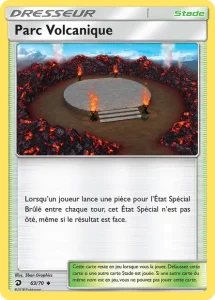 Carte Pokemon Parc Volcanique 63/70 Majesté Des Dragons
