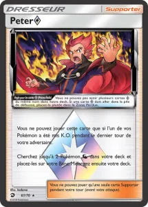 Carte Pokemon Peter ◇ 61/70 Majesté Des Dragons