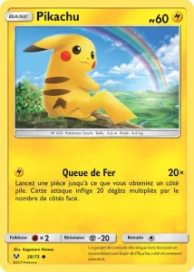 Carte Pokemon Pikachu 28/73 Légendes Brillantes