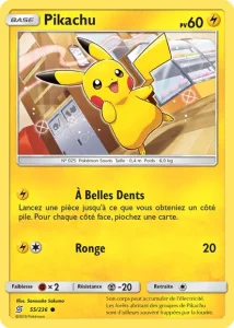 Carte Pokemon Pikachu 55/236 Harmonie des Esprits