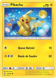 Carte Pokemon Pikachu 56/236 Harmonie des Esprits