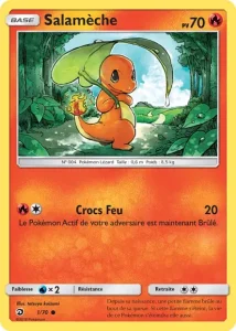 Carte Pokémon Salamèche 1/70