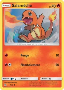 Carte Pokémon Salamèche 7/68