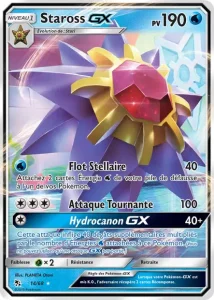 Carte Pokemon Staross-GX 14/68 Destinées Occultes