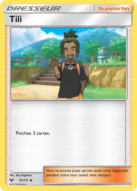 Scan HD carte Pokémon Tili 61/73 — Légendes Brillantes