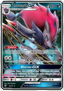 Carte Pokemon Zoroark GX 53/73 Légendes Brillantes