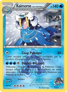 Carte Pokémon Kaimorse de la Team Aqua 5/34