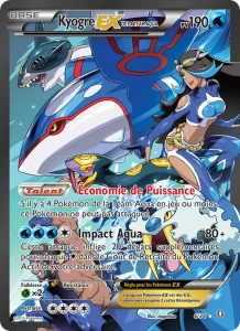Carte Pokémon Kyogre-EX de la Team Aqua 6/34