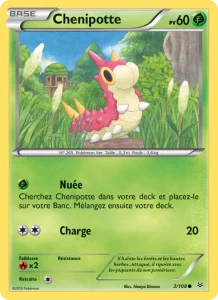 Carte Pokémon Chenipotte 3/108