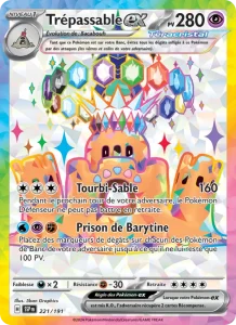 Carte Pokemon Trépassable-ex 221/191 Étincelles Déferlantes