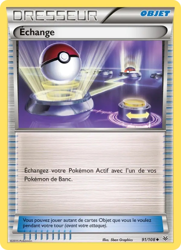 Scan HD carte Pokémon Échange 91/108 — Ciel Rugissant
