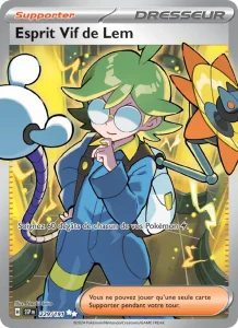 Carte Pokemon Esprit Vif de Lem 229/191 Étincelles Déferlantes