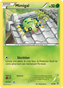 Carte Pokémon Mimigal 5/98