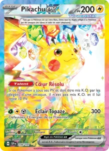 Pikachu-ex 238 — Étincelles Déferlantes