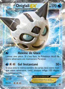 Carte Pokemon Oniglali EX 34/162 Impulsion Turbo
