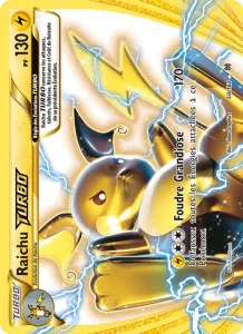 Carte Pokemon Raichu TURBO 50/162 Impulsion Turbo