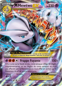 Carte Pokemon M-Mewtwo EX 63/162 Impulsion Turbo