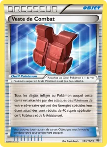 Carte Pokemon Veste de Combat 133/162 Impulsion Turbo