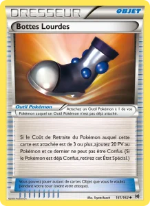 Carte Pokemon Bottes Lourdes 141/162 Impulsion Turbo