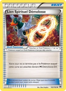 Carte Pokemon Lien Spirituel Démolosse 142/162 Impulsion Turbo
