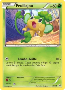 Carte Pokémon Feuillajou 5/162