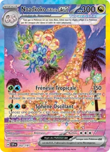 Carte Pokemon Noadkoko d'Alola-ex 242/191 Étincelles Déferlantes