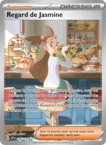 Carte Pokemon Regard de Jasmine 245/191 Étincelles Déferlantes