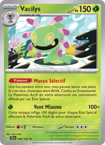 Carte Pokémon Vacilys 006/142