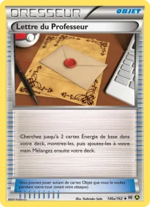 Carte Pokemon Lettre du Professeur 146/162 Impulsion Turbo