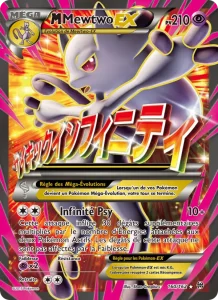 Carte Pokémon M-Mewtwo EX 160 Impulsion Turbo