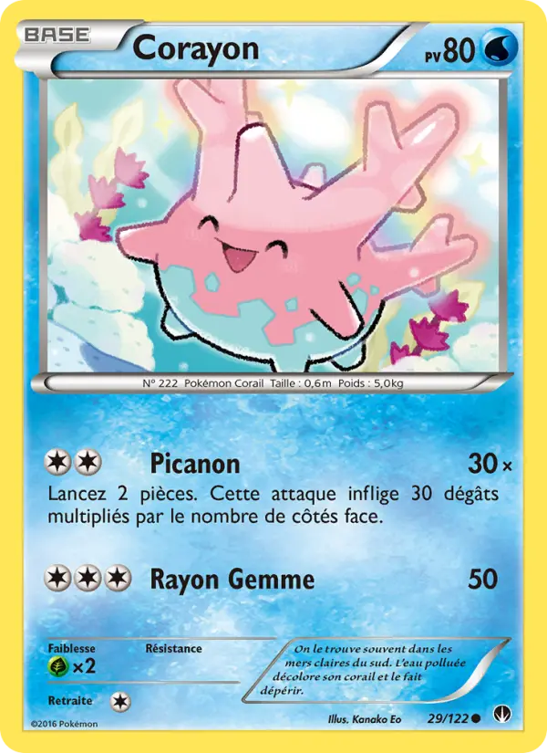 Scan HD carte Pokémon Corayon 29/122 — Rupture Turbo