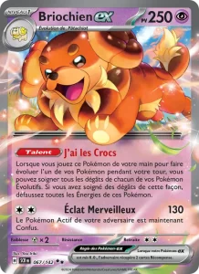 Carte Pokemon Briochien-ex 067/142 Couronne Stellaire