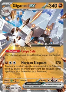 Carte Pokemon Gigansel-ex 089/142 Couronne Stellaire