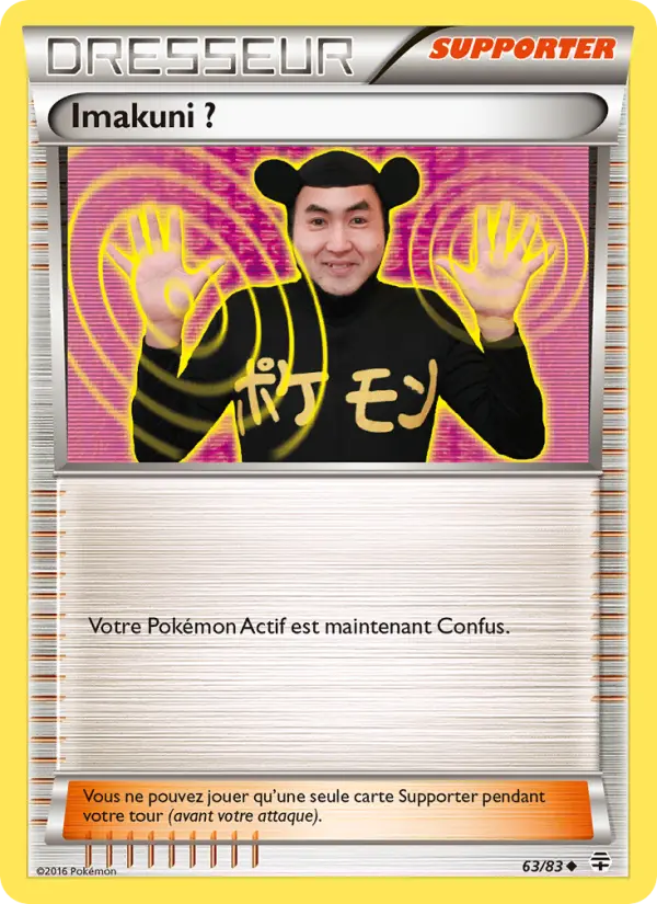 Scan HD carte Pokémon Imakuni ? 63/83 — Générations