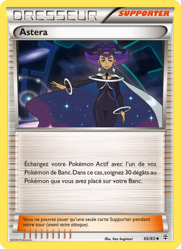 Scan HD carte Pokémon Astera 66/83 — Générations