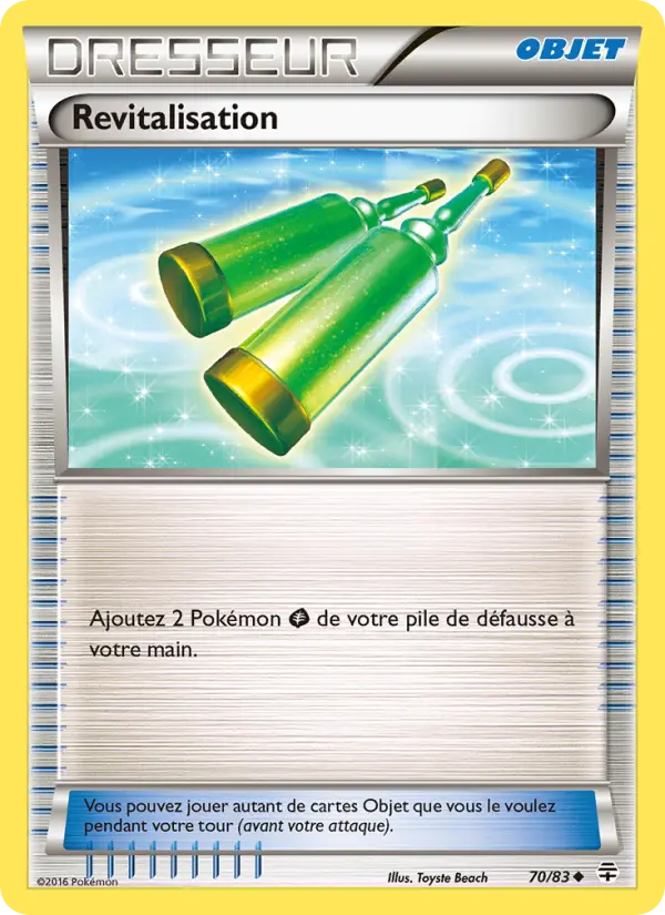Scan HD carte Pokémon Revitalisation 70/83 — Générations