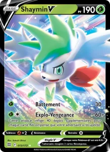Carte Pokemon Shaymin V 013/172 Stars Étincelantes
